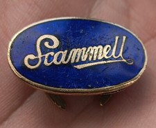 SCAMMELL Commercial Truck Lorry Enamel Lapel Pin Badge Fattorini 