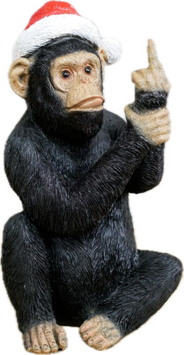 Cheeky monkey resin decorative - cheeky,