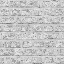 Arthouse White Grey Rustic Old