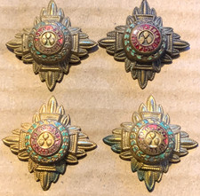 Officers Pips x 4  19mm