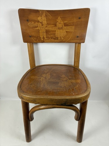 Vintage bentwood wooden chair - vintage,