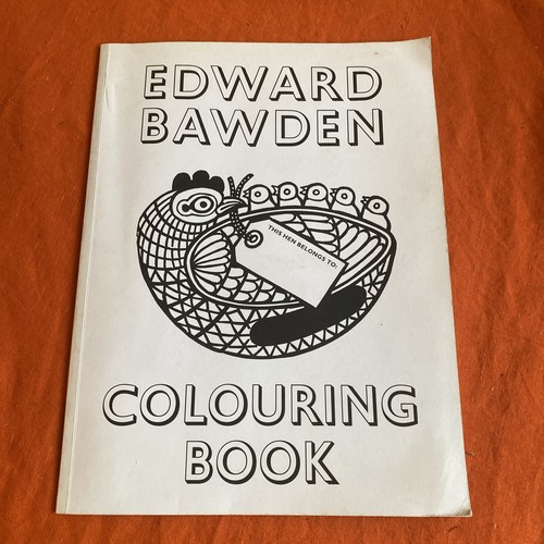 Edward bawden colouring - edward, book