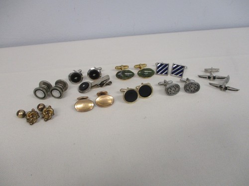 Sets vintage men cufflinks - vintage,