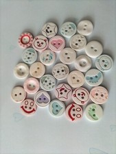 13mm assorted 2 hole flat back