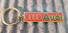 Vtg Audi Enameled Metal Key
