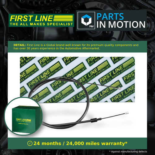 Handbrake cable fits citroen - handbrake,