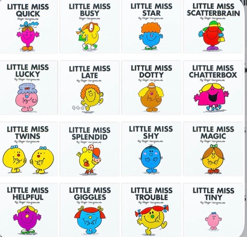 Little miss books - miss,