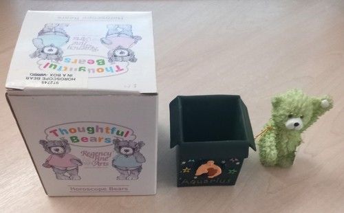 Boxed thoughtful bears - thoughtful, figure