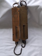 2 x large vintage Salter