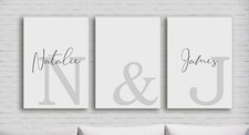 Set Of Three 3 Personalised