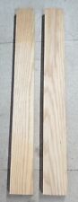 2x HARDWOOD Timber Offcut 3.5”/ 9cm Width  x  1.5" /4cm  33.5” / 85cm Length F/P