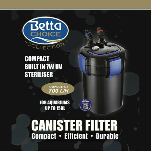 Betta canister filter - betta, uv