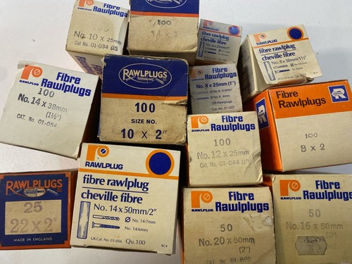 Fibre rawlplugs screw - fibre,