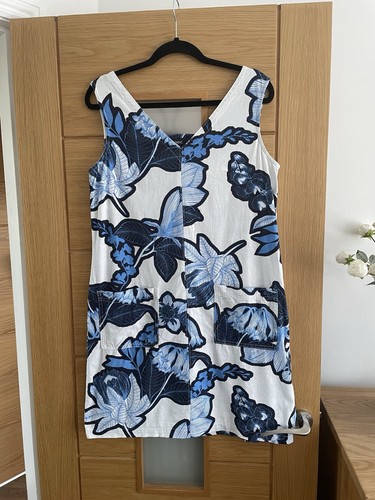 Next linen shift dress size - linen,