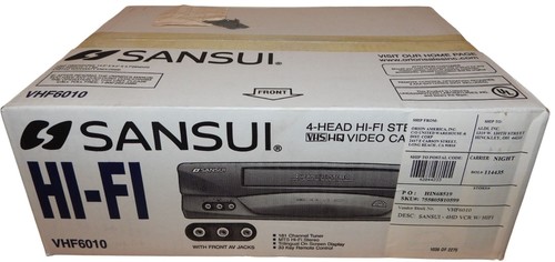 Sansui vhf6010 head - sansui, 4-head