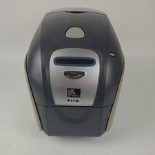 Zebra P110i ID Card Printer – Plastic PVC Badge Maker USB
