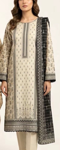 Cream beige black grey paisley - cream/beige/black/grey,