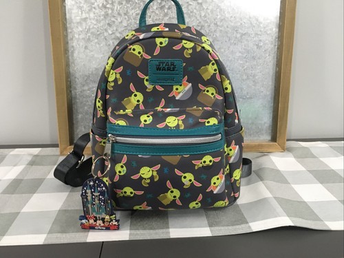 Loungefly baby yoda backpack - yoda,