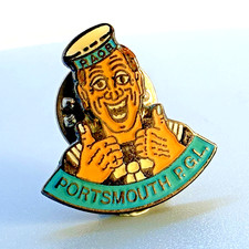 Vintage Badge Pompey Sailor