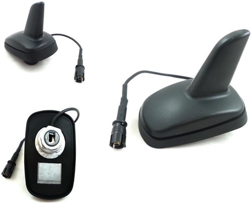 Black shark fin aerial roof - black,