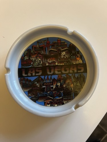 Vintage ceramic ashtray with - ashtray,