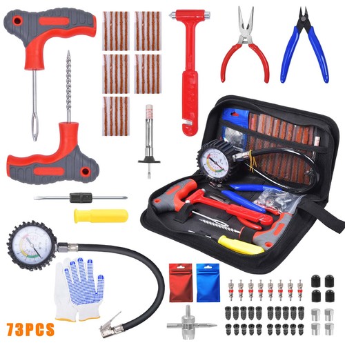 73pcs tyre puncture repair - 73pcs,