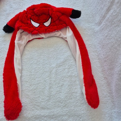 Cute plush spiderman hat - cute,