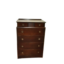 Vintage art deco tallboy - art,