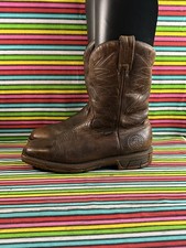 Vintage Red Wing Shoes Irish Setter Men’s Cowboy Western Biker Roper Boot Uk 8.5