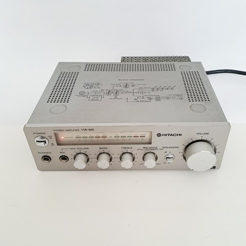 Hitachi stereo amplifier - hitachi,