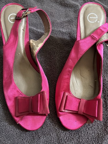 Y2k evans hot pink satin - evans,