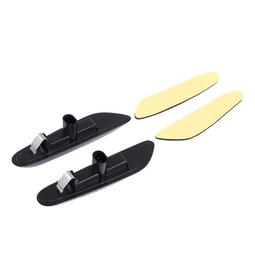 Black smoked side indicator - 2x,