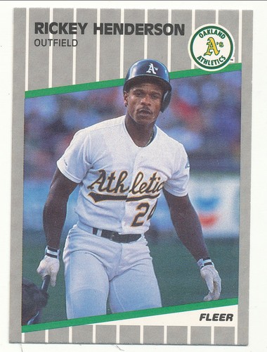 1989 fleer update rickey - 1989,