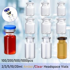 1000x 2/3/5/10/20ml Empty