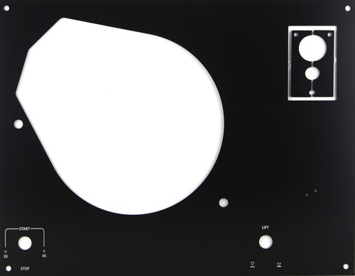 Black face plate for - black,