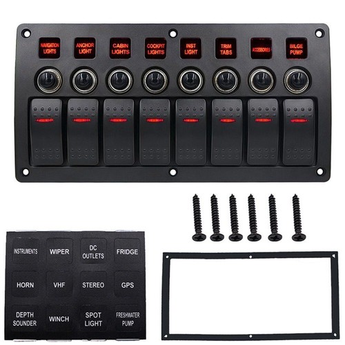 Gang toggle rocker - gang, switch