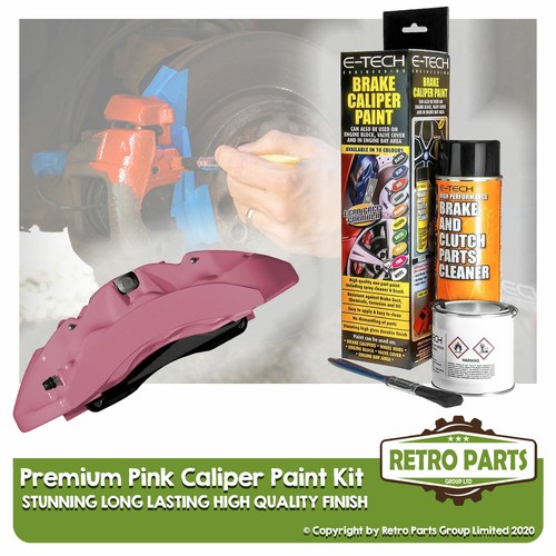 Premium pink brake - pink, caliper