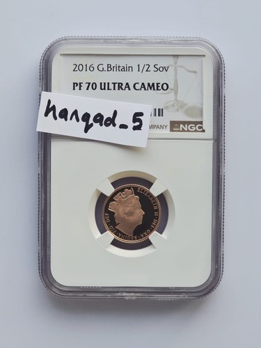 2016 proof half gold sovereign - 2016,