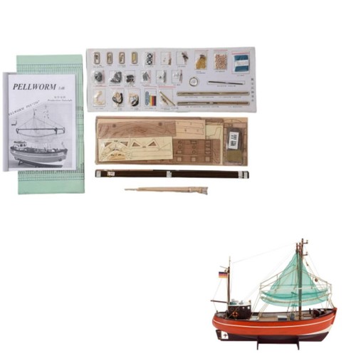 Fishing boat model - boat, kit
