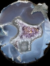 Rare Amethyst Agate Display