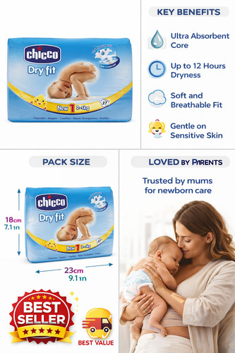 Chicco dry fit newborn - chicco, nappies