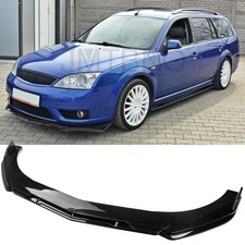 For Ford Mondeo MK5 MK6 MK7 Gloss Black Front Bumper Lip Splitter Spoiler Chin