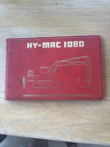 Hymac 1080 operation - 1080, &