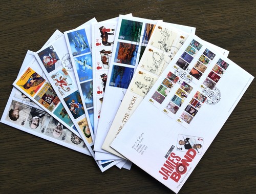 Stamps royal mail - mail, fdc