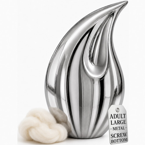 Large adult cremation vase - large,