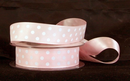 Polka dot spotty - dot/spotty, satin