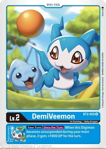 Bt2 002 demiveemon - demiveemon, uncommon