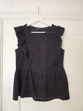 Lovely black embroidered