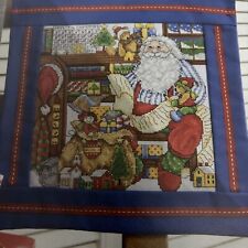 santas workshop Joan Elliott christmas cross stitch Chart