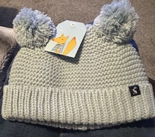 Joules Beanie Hat Baby Blue